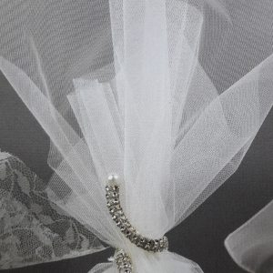 Τούλινη Μπομπονιέρα Γάμου ΜP26118