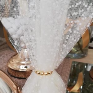 Τούλινη Μπομπονιέρα Γάμου ΜP26144