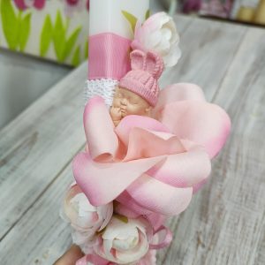 Χειροποίητη Λαμπάδα-Το πρώτο μου Πάσχα EAS1807c